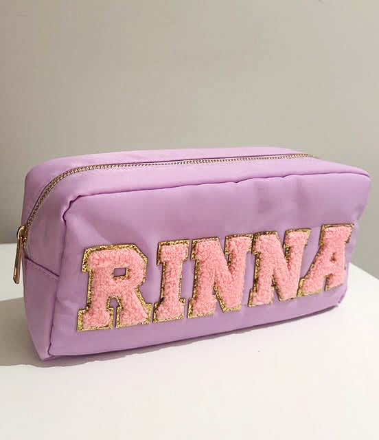 Personalised Patched Pouches