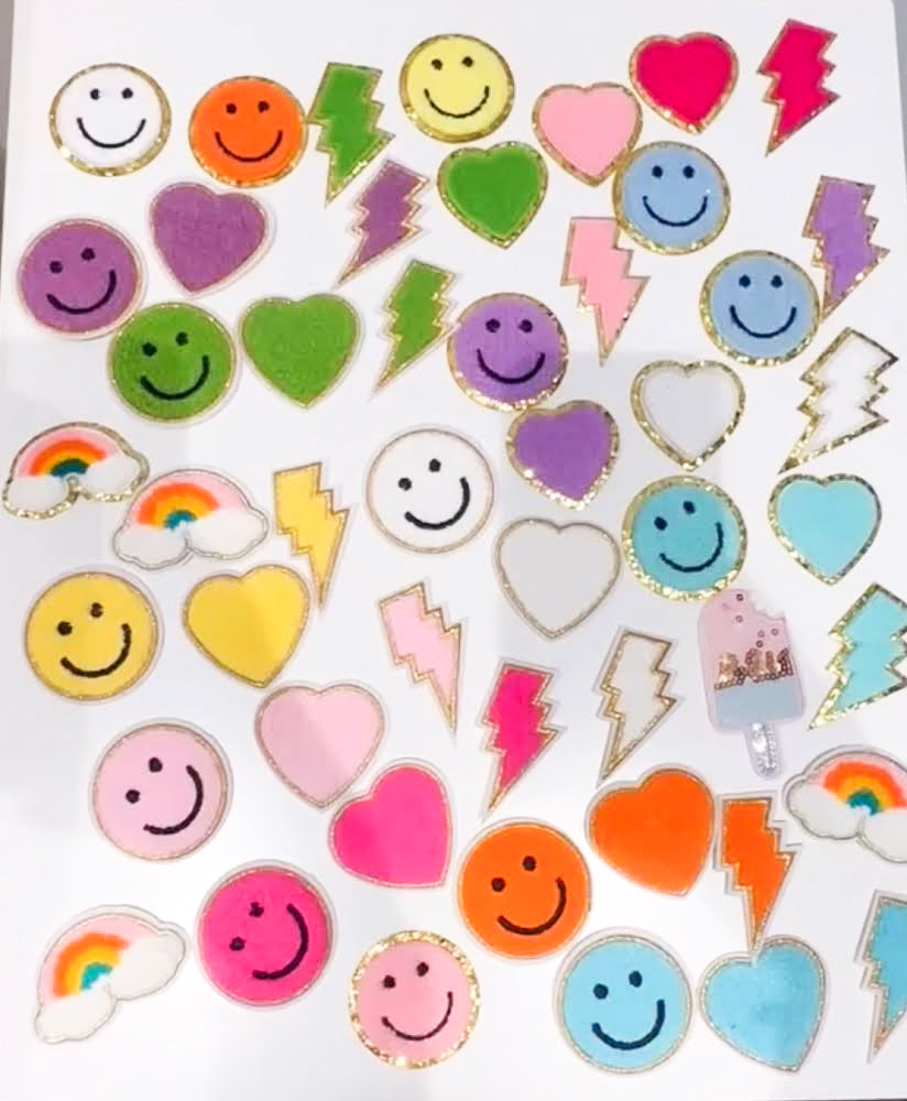 Personalised Patched Pouches