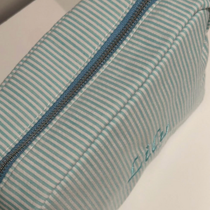 Striped Sailor Fabric Pouch – Nautical Charm in Every Color